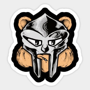 MF DOOM MASK BEAR Sticker